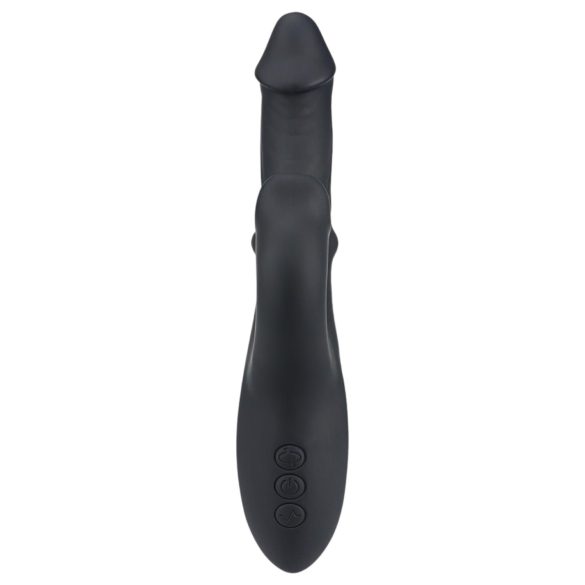 Wilson - crni vibrator sa klitoralnom stimulacijom