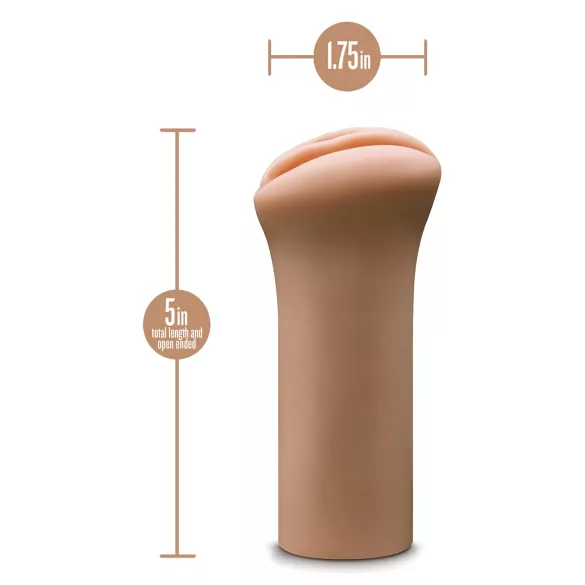 Enlust Molly - veštačka vagina s AI slikama (tamna prirodna)