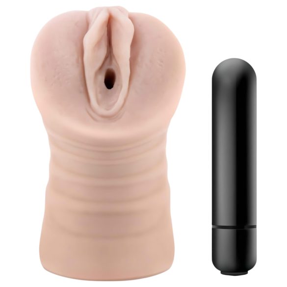 Enlust Ayumi - vibrirajuća veštačka vagina sa MI slikama (natur)