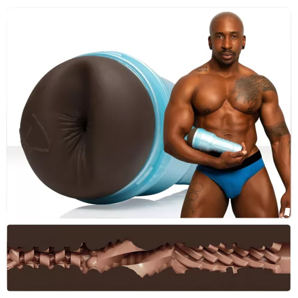 Fleshjack Max Konnor - realistični muški masturbator (braon)