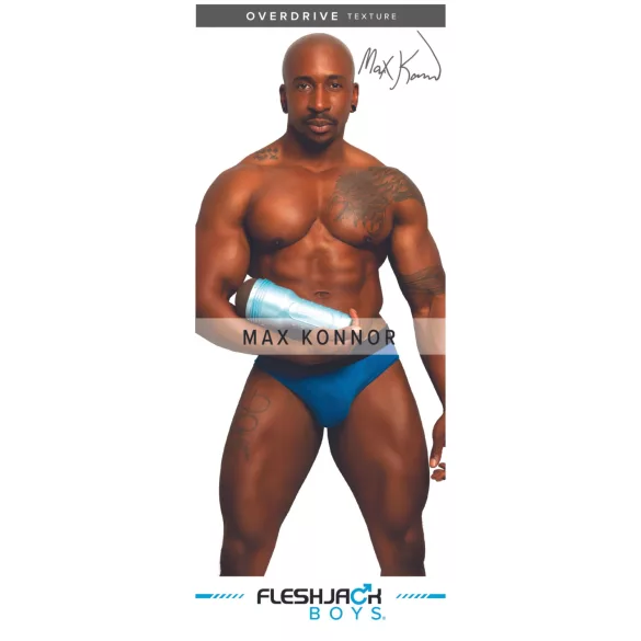 Fleshjack Max Konnor - realistični muški masturbator (braon)