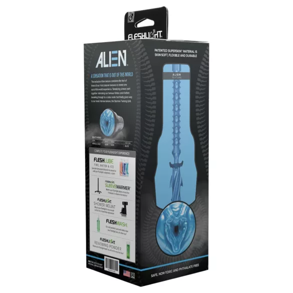 Fleshlight Alien - svemirski masturbator (plavo)