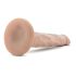 Dr. Skin 5 - realist. dildo sa vakumom - prirodno (14,5cm)