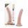 Dr. Skin 7 - realistični dildo s vakumom - natur (17,5 cm)