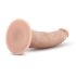 Dr. Skin 7 - realistični dildo s vakumom - natur (17,5 cm)