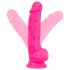 Blush Neo – dildo sa vakumskom bazom – 19 cm (roze)