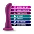 Temptasia Bellatrix - ljubičasti dildo sa sisaljkom