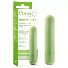 Gaia Eco M - ekološki vibrator (zeleni) - srednja veličina