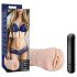 M for Men Ashley - Vibrirajuća prirodna vagina