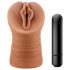 M For Men Sofia - vibrirajuća veštačka vagina (prirodna)