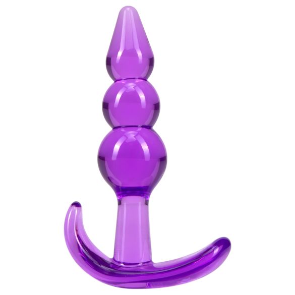 B Yours - loptastični analni plug (ljubičasti)