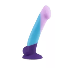   Avant Purple Haze - dildо̋ sa vakumskim postolјem (šareno)