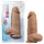 Blush Chub – realistični dildo sa prijanjajućom bazom, 18 cm (natur)