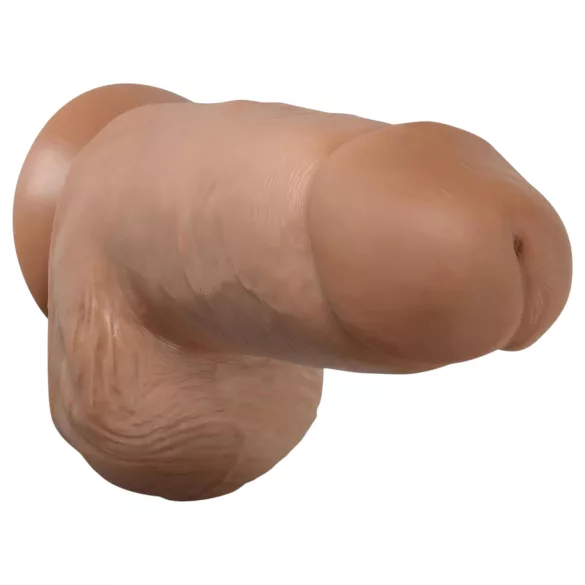 Blush Chub – realistični dildo sa prijanjajućom bazom, 18 cm (natur)