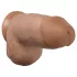 Blush Chub – realistični dildo sa prijanjajućom bazom, 18 cm (natur)
