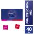 Durex Vesela Eksplozija - diskretan paket kondoma (40 komada)