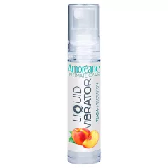   Amoréane - tečni vibrator, uzbudljivi lubrikant breskva (10 ml)