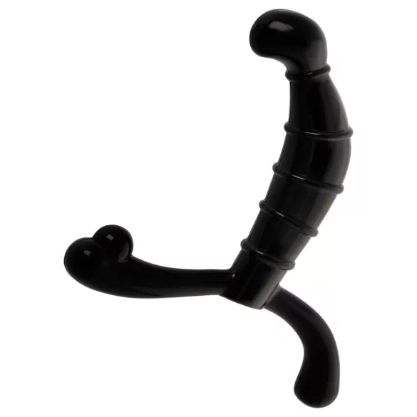 Addicted Toys - masažer prostate i međice (crni) - 11,3 cm