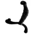 Addicted Toys - masažer prostate i međice (crni) - 11,3 cm