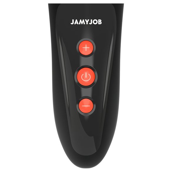 JamyJob - pulsirajući vibrator za glavić (crni)