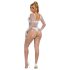 Subblime 952396 - svetlucavi kombinezon sa cirkonima - (bela) - S-L