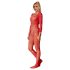 Subblime 952419 - sjajni kombinezon s cirkonima - (crvena) - S-L