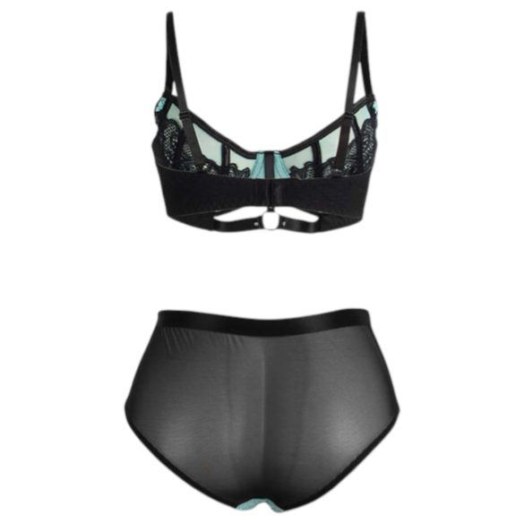 Subblime - čipkani donji veš set - 955564 (crna)