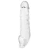 Addicted Toys - penis futrola sa prstenom za testise - 23cm (providna)