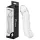 Addicted Toys - navlaka za penis sa prstenom za testise - 27 cm (providna)