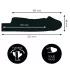 Addicted Toys - navlaka za penis sa prstenom za testise - 27 cm (providna)