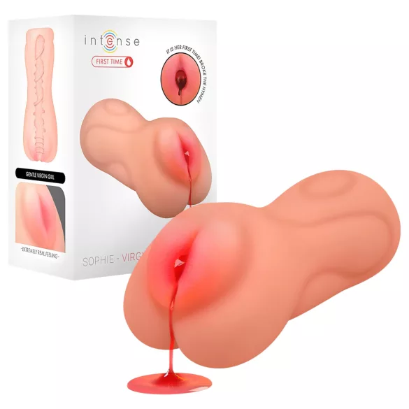 Intenzivni Prvi Put Sofija - realistično devičanskaa masturbator vagina (natur)