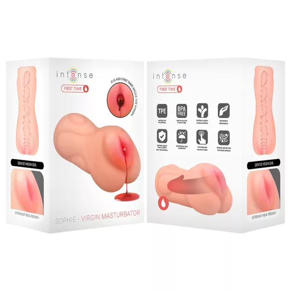 Intenzivni Prvi Put Sofija - realistično devičanskaa masturbator vagina (natur)