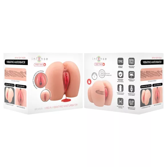 First Time Ariana - realistični, vibrirajući devojački masturbator (natur)