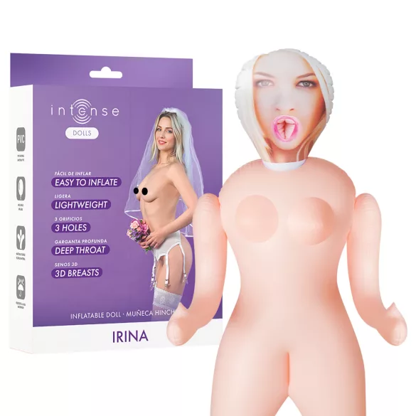 Intense Dolls Irina - na duvanje gumena žena