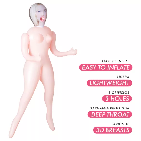 Intense Dolls Ingrid - na duvanje lutka