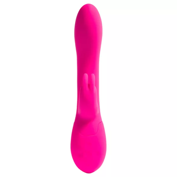 Platanomelón Lucas - pink vibrator sa klitorisnim nastavkom