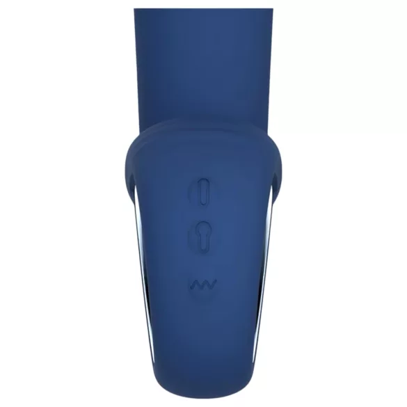 INTOYOU Palha - bežični, naduvavajući vibrator (plavi)