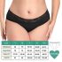 Adalet Natura Super - menstrualne gaćice (crne) - L