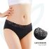 Adalet Natura Super - menstrualne gaćice (crne) - L