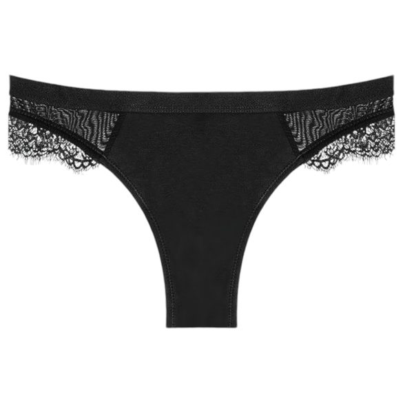 Adalet Flora normal - menstrualne gaćice (crne)