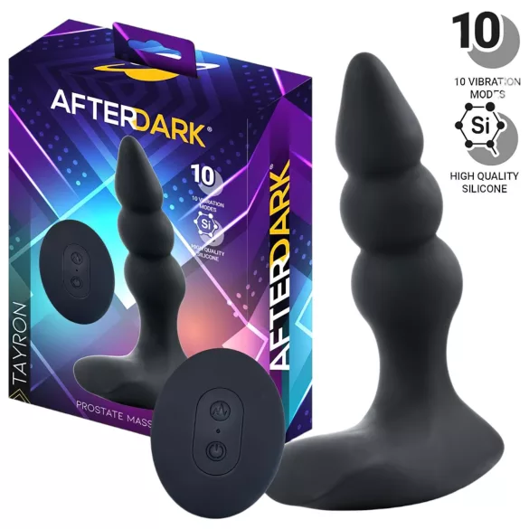 AfterDark - Vibracioni masažer prostate (crni)