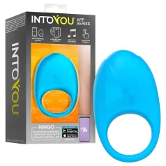   INTOYOU Ringo - pametni vibrirajući prsten za penis sa aplikacijom (plavi)
