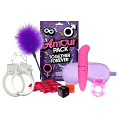 Amour Paket Zajedno - početni set s vibratorom - 7 delova