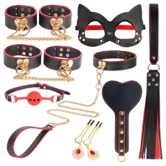 INTOYOU - BDSM napredni set - 8 delova (crna)
