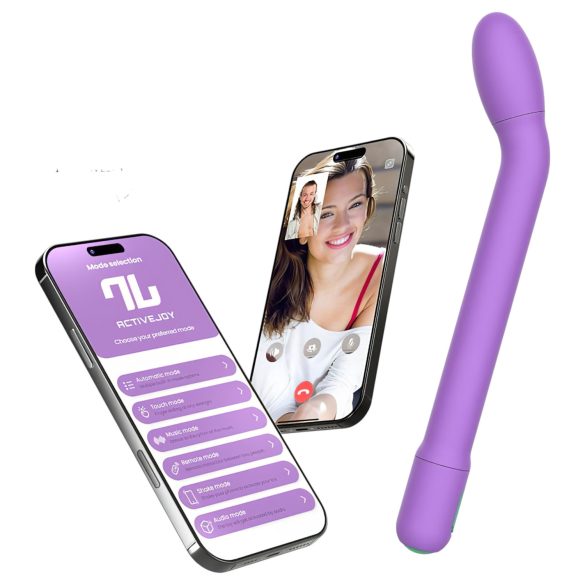 Adalet Gently - pametan G-tačka i prostata vibrator (ljubičasti)
