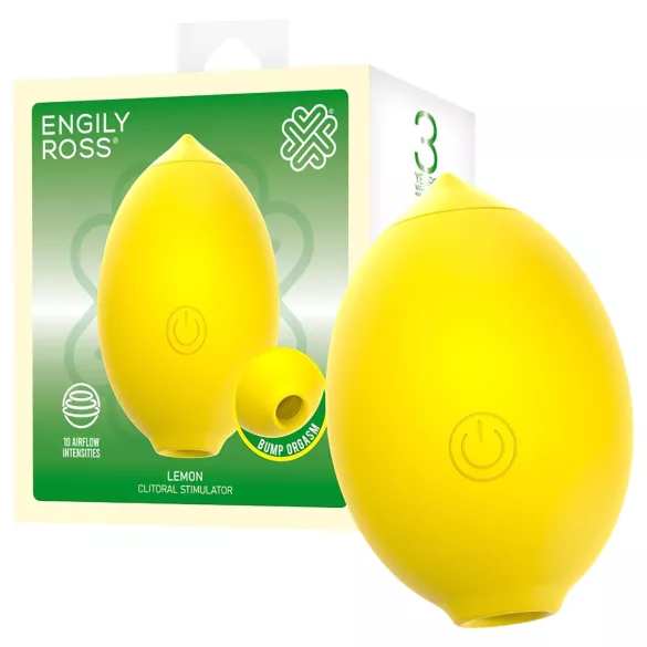 Engily Ross Lemon - talasasti vibrator za klitoris sa limunom (žuti)