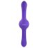 Evolved Our Gyro Vibe - punjivi dupli vibrator sa vibracijom (ljubičasti)