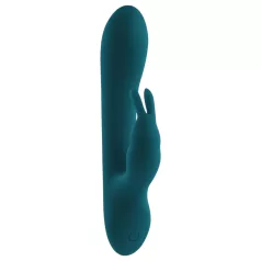   Playboy Zec - akumulatorski, vodootporni vibrator sa klitoris rukom (tirkiz)