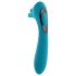 Evolved Heads or Tails - Bežični dvostruki vibrator (plavi)