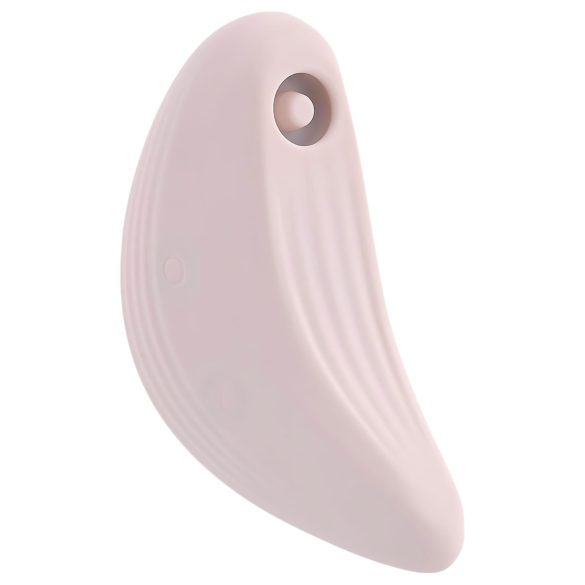 Playboy Palm - punjivi, vodootporni 2u1 klitoralni vibrator (roze)